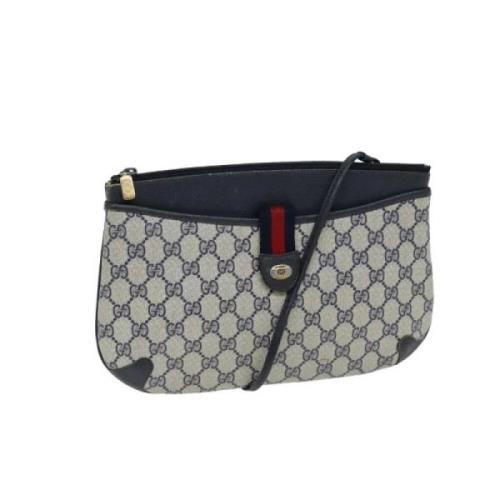 Pre-owned Plastic gucci-bags Gucci Vintage , Blue , Dames