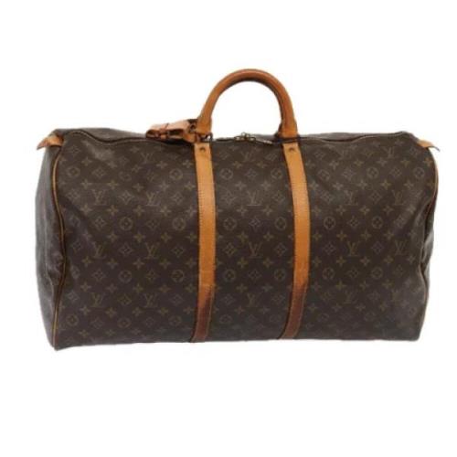 Pre-owned Canvas louis-vuitton-bags Louis Vuitton Vintage , Brown , Da...