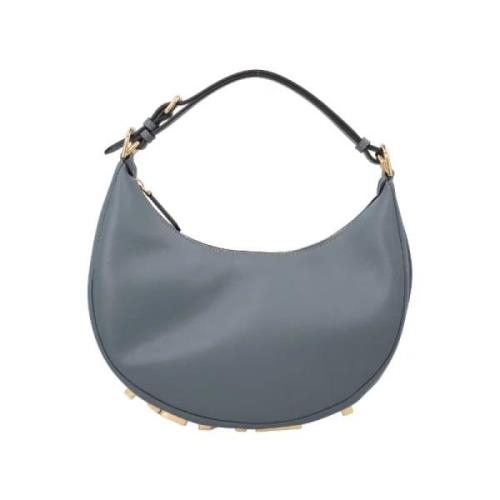 Pre-owned Leather fendi-bags Fendi Vintage , Blue , Dames