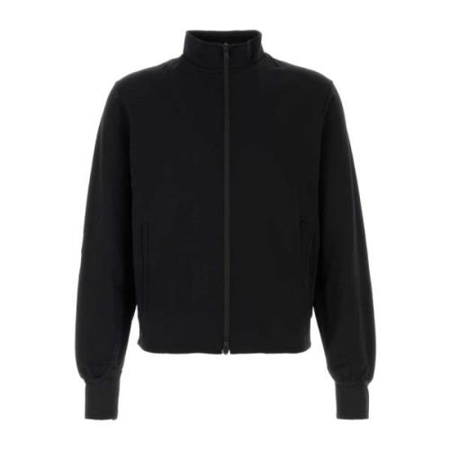 Stijlvol Zwart Nylon Sweatshirt Y-3 , Black , Heren