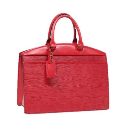 Pre-owned Leather louis-vuitton-bags Louis Vuitton Vintage , Red , Dam...