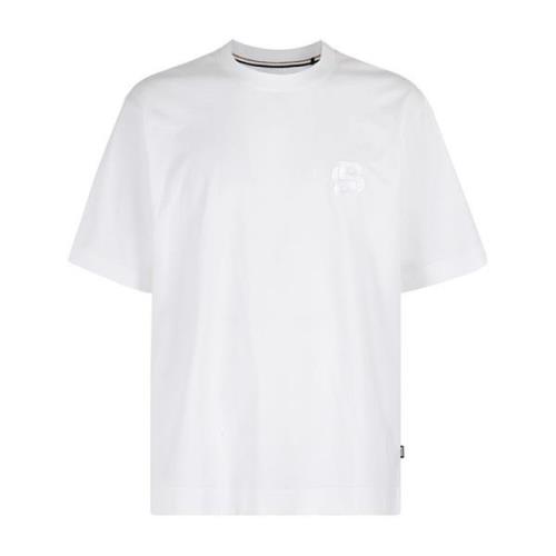 Mini Logo T-shirt Hugo Boss , White , Heren