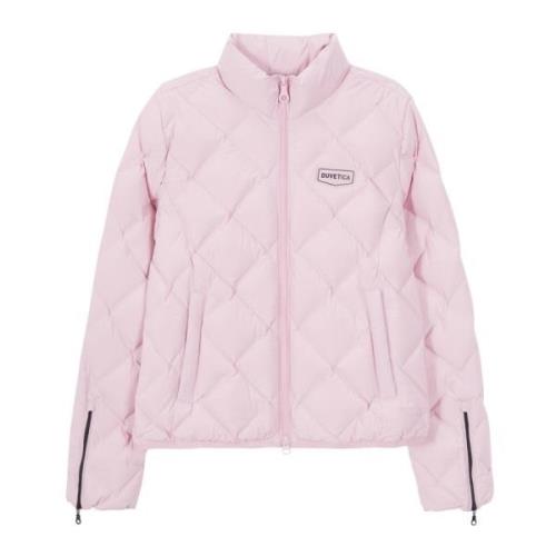 Diamantquilted Lavendeljas Aw24 Duvetica , Pink , Dames