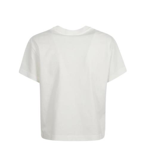 T-Shirts Courrèges , White , Dames