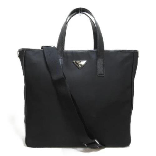 Pre-owned Nylon prada-bags Prada Vintage , Black , Dames