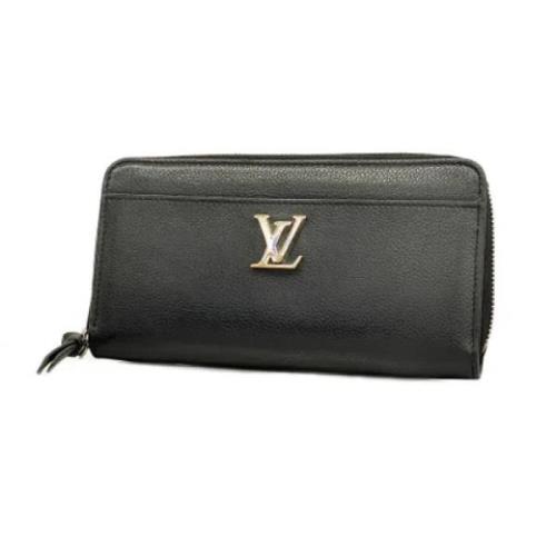 Pre-owned Fabric wallets Louis Vuitton Vintage , Black , Dames