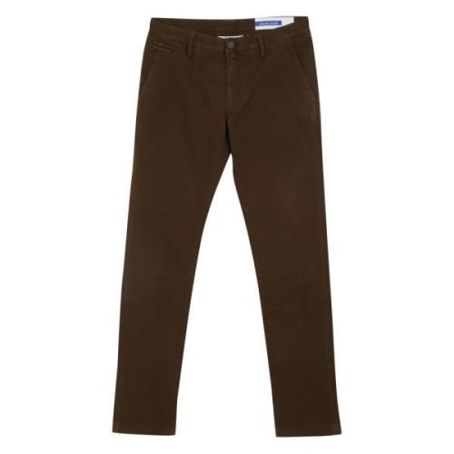 Slim Fit Bobby Jeans Jacob Cohën , Brown , Heren