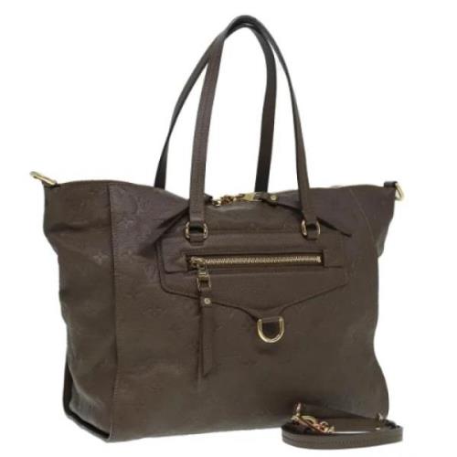 Pre-owned Leather louis-vuitton-bags Louis Vuitton Vintage , Brown , D...