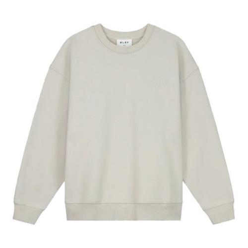 Studio Crewneck Gebreide kleding Olaf Hussein , Beige , Heren