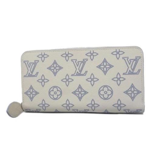 Pre-owned Fabric wallets Louis Vuitton Vintage , White , Dames