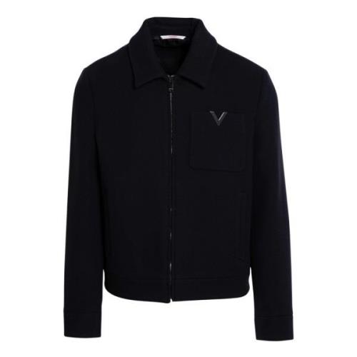 Stijlvolle Bomberjack Valentino Garavani , Blue , Heren