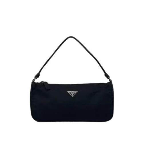 Pre-owned Nylon prada-bags Prada Vintage , Black , Dames