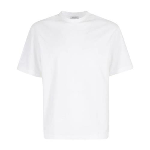 Katoen Bielastische Jersey T-shirt Paolo Pecora , White , Heren