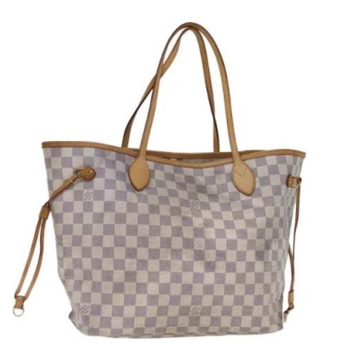 Pre-owned Canvas louis-vuitton-bags Louis Vuitton Vintage , Beige , Da...