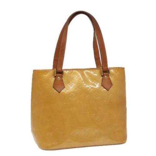 Pre-owned Leather louis-vuitton-bags Louis Vuitton Vintage , Beige , D...