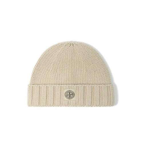 RWS Geelong Wol Beanie Stone Island , Beige , Unisex