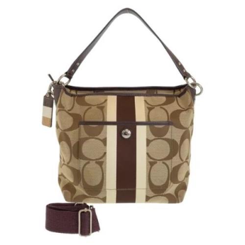 Pre-owned Canvas handbags Coach Pre-owned , Brown , Dames