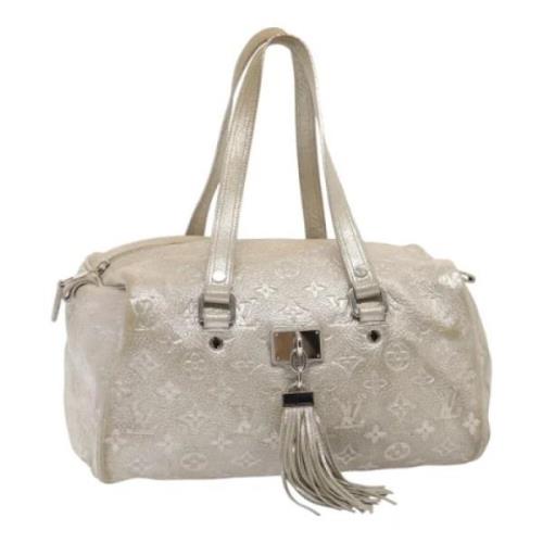 Pre-owned Canvas louis-vuitton-bags Louis Vuitton Vintage , Gray , Dam...