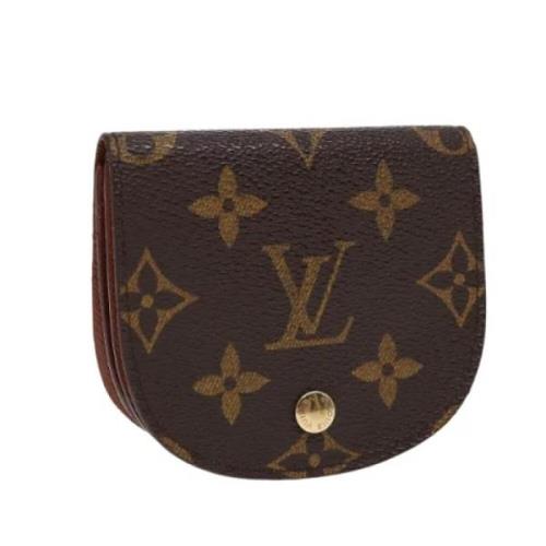 Pre-owned Canvas wallets Louis Vuitton Vintage , Brown , Dames