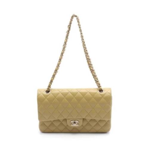 Pre-owned Fabric chanel-bags Chanel Vintage , Beige , Dames