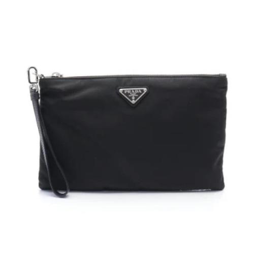 Pre-owned Leather prada-bags Prada Vintage , Black , Dames