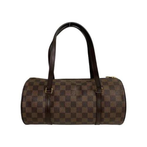 Pre-owned Leather louis-vuitton-bags Louis Vuitton Vintage , Brown , D...