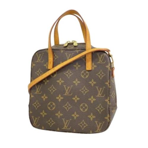 Pre-owned Canvas louis-vuitton-bags Louis Vuitton Vintage , Brown , Da...