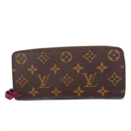 Pre-owned Fabric wallets Louis Vuitton Vintage , Brown , Dames