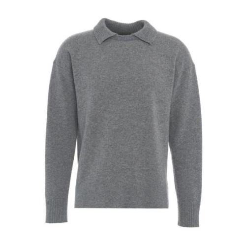 Grijze Gebreide Kleding voor Mannen Aw24 Mauro Grifoni , Gray , Heren