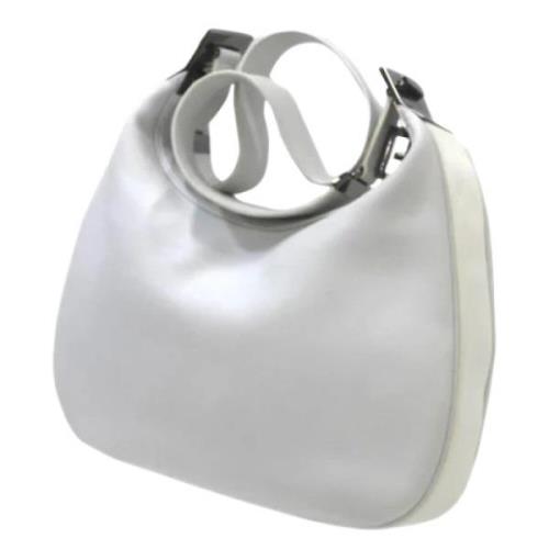 Pre-owned Leather gucci-bags Gucci Vintage , White , Dames