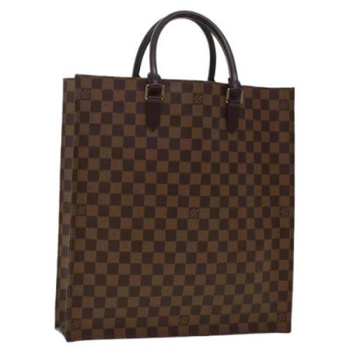 Pre-owned Canvas louis-vuitton-bags Louis Vuitton Vintage , Brown , Da...