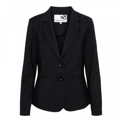 Comfort blazer Phileine in Twill kwaliteit &Co Woman , Black , Dames