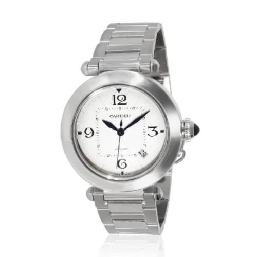 Pre-owned Stainless Steel watches Cartier Vintage , Gray , Heren