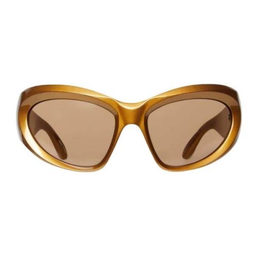 Sunglasses Balenciaga , Yellow , Dames