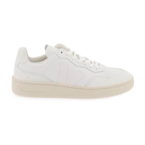 Traced Leather V-90 Sneakers Veja , White , Heren