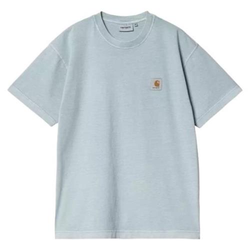 Vista T-Shirt Dusty Ice Carhartt Wip , Blue , Heren