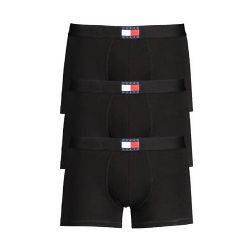 Zwarte Katoenen Boxershorts Pak Tommy Hilfiger , Black , Heren