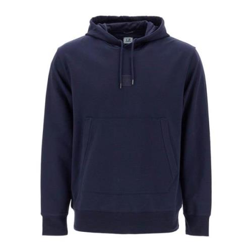 Hoodie van stretch jersey C.p. Company , Blue , Heren