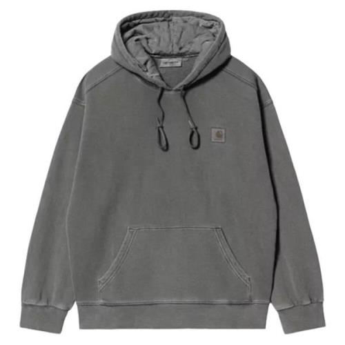 Zwaargewicht Geborsteld Katoenen Sweatshirt Grafiet Carhartt Wip , Gra...