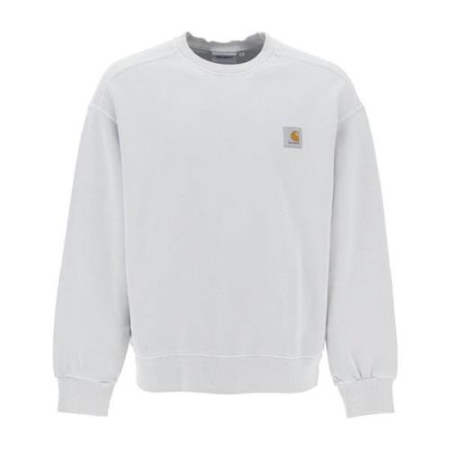 Nelson Crew-Neck Sweatshirt Carhartt Wip , Gray , Heren