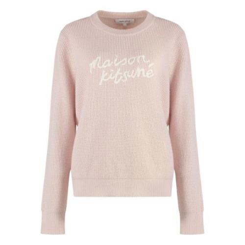 Knitwear Maison Kitsuné , Pink , Dames