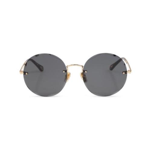 Ch0254S 001 Sunglasses Chloé , Yellow , Dames