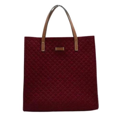 Pre-owned Felt gucci-bags Gucci Vintage , Red , Dames