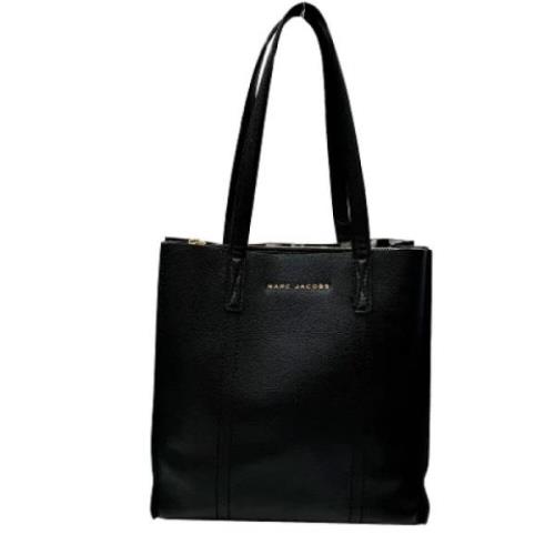 Pre-owned Leather shoulder-bags Marc Jacobs Pre-owned , Black , Dames