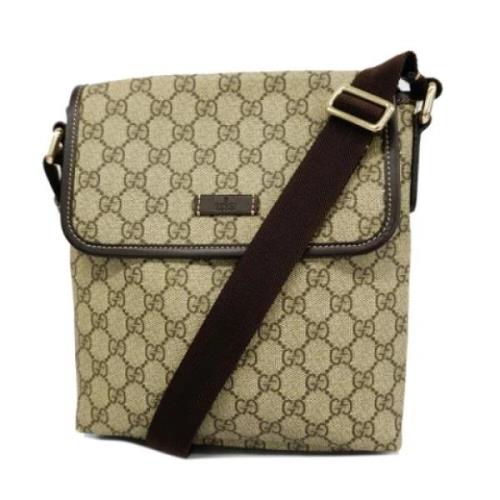 Pre-owned Plastic gucci-bags Gucci Vintage , Brown , Dames