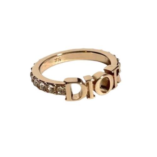 Pre-owned Rose Gold dior-jewelry Dior Vintage , Yellow , Dames