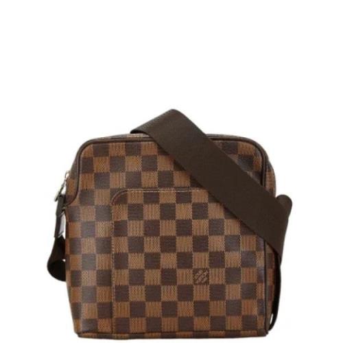 Pre-owned Leather louis-vuitton-bags Louis Vuitton Vintage , Brown , D...