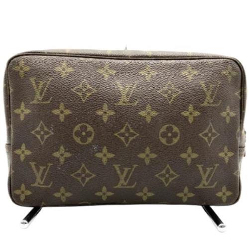 Pre-owned Fabric louis-vuitton-bags Louis Vuitton Vintage , Brown , Da...