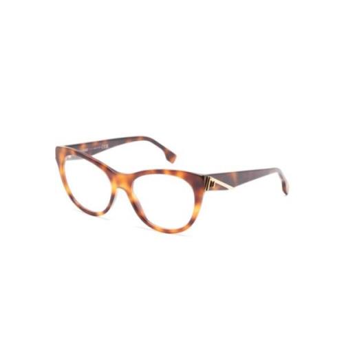 Fe50101I 053 Optical Frame Fendi , Brown , Dames