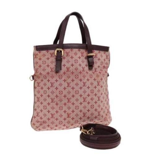 Pre-owned Canvas louis-vuitton-bags Louis Vuitton Vintage , Red , Dame...